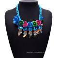 alibaba wholesale fashion Bohemia Charm flower Necklace Collar necklaces jewelry